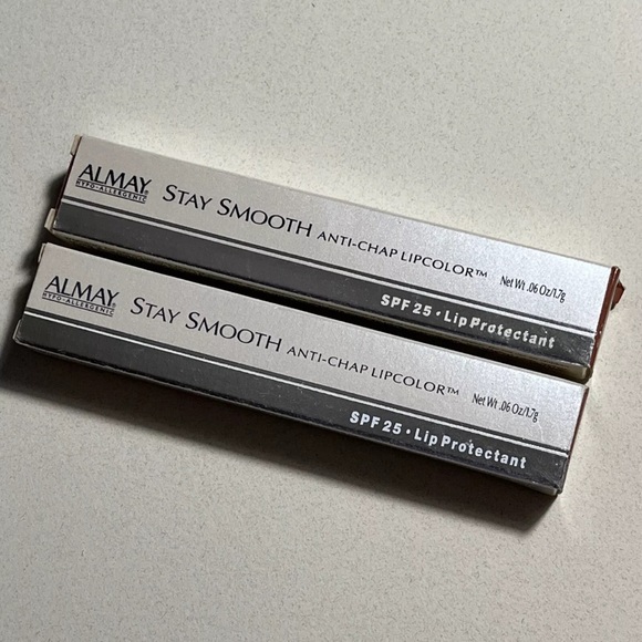 2x ALMAY Stay Smooth Anti-Chap Lipcolor with SPF 25 - Lip Protectant #BASHFUL - Picture 6 of 7